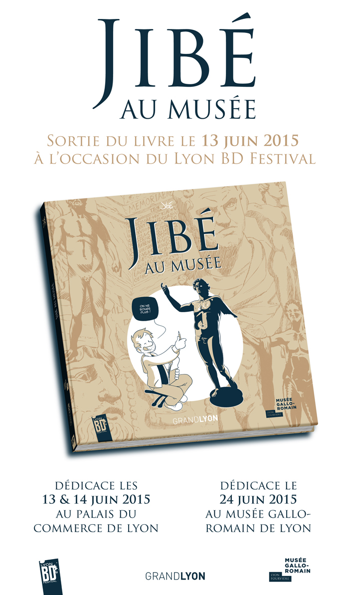 Jibé au musée, le livre !