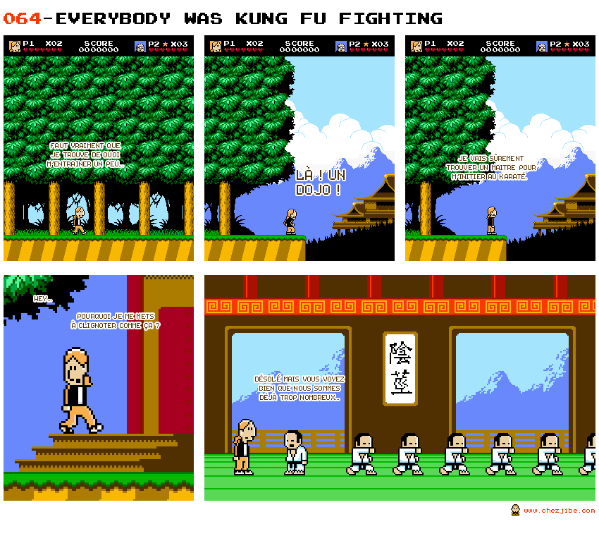 064- Everybody was Kung Fu fighting