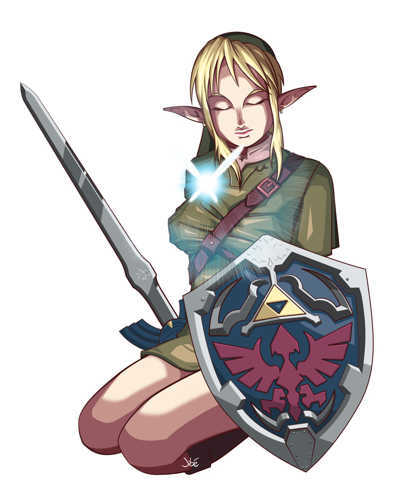 Zelda à poil
