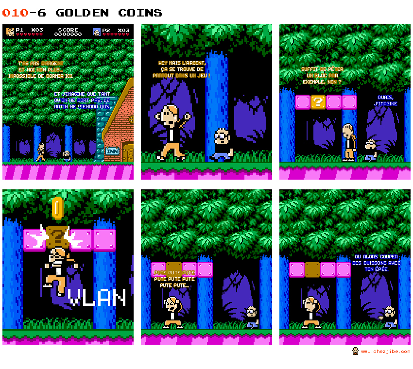 010- 6 Golden Coins
