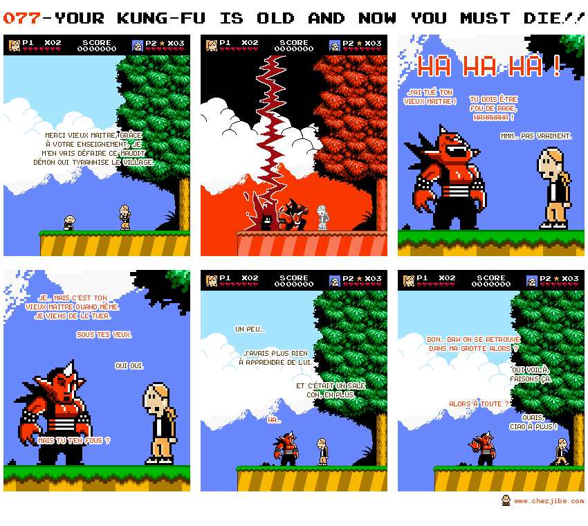 077- You Kung Fu is old and you must die!!